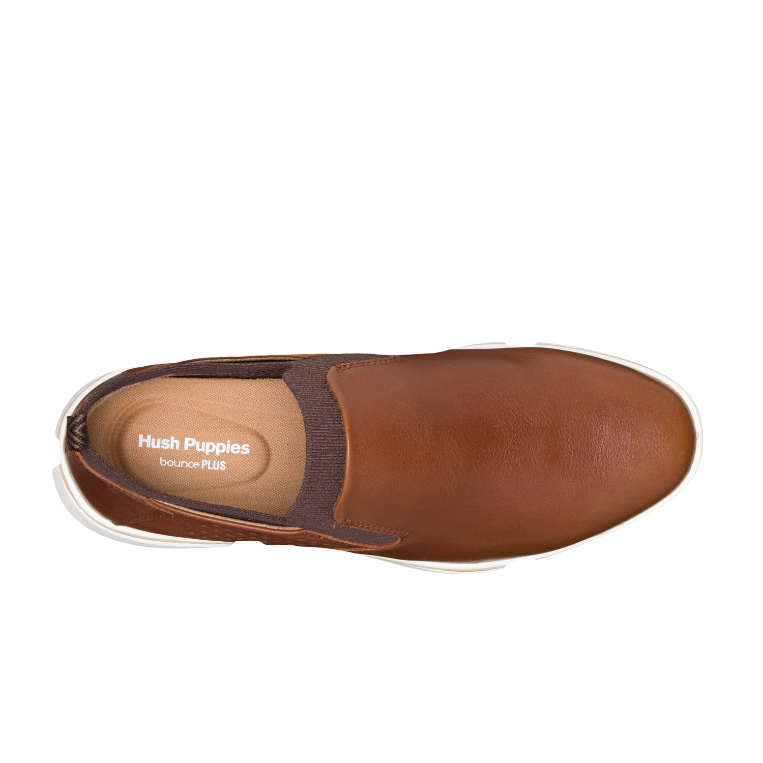ZAPATO HUSH PUPPIES BENNET PT SLIPON MARRÓN - 3