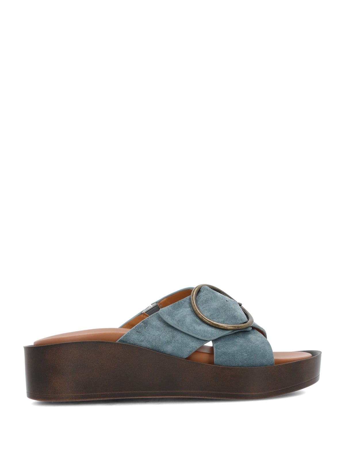 SANDALIAS GISE MUJER AZUL HUSH PUPPIES - 1
