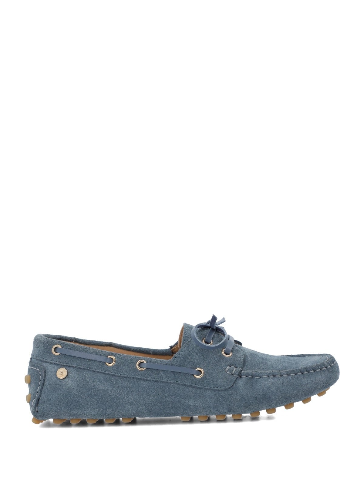 MOCASIN ELIAN MUJER AZUL HUSH PUPPIES - 1