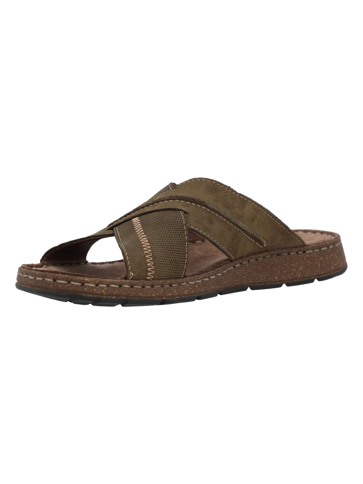 SANDALIA CUERO HOMBRE BAY ROCKFORD MARRÓN - 4
