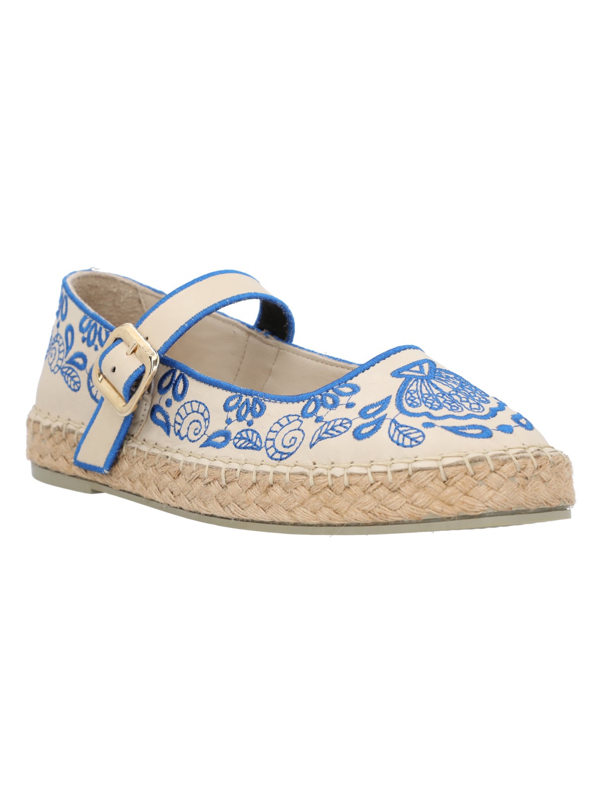 ALPARGATA CUERO MUJER ANKARA ROCKFORD BEIGE - 2
