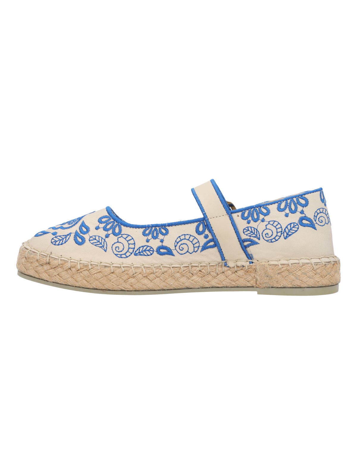 ALPARGATA CUERO MUJER ANKARA ROCKFORD BEIGE - 5