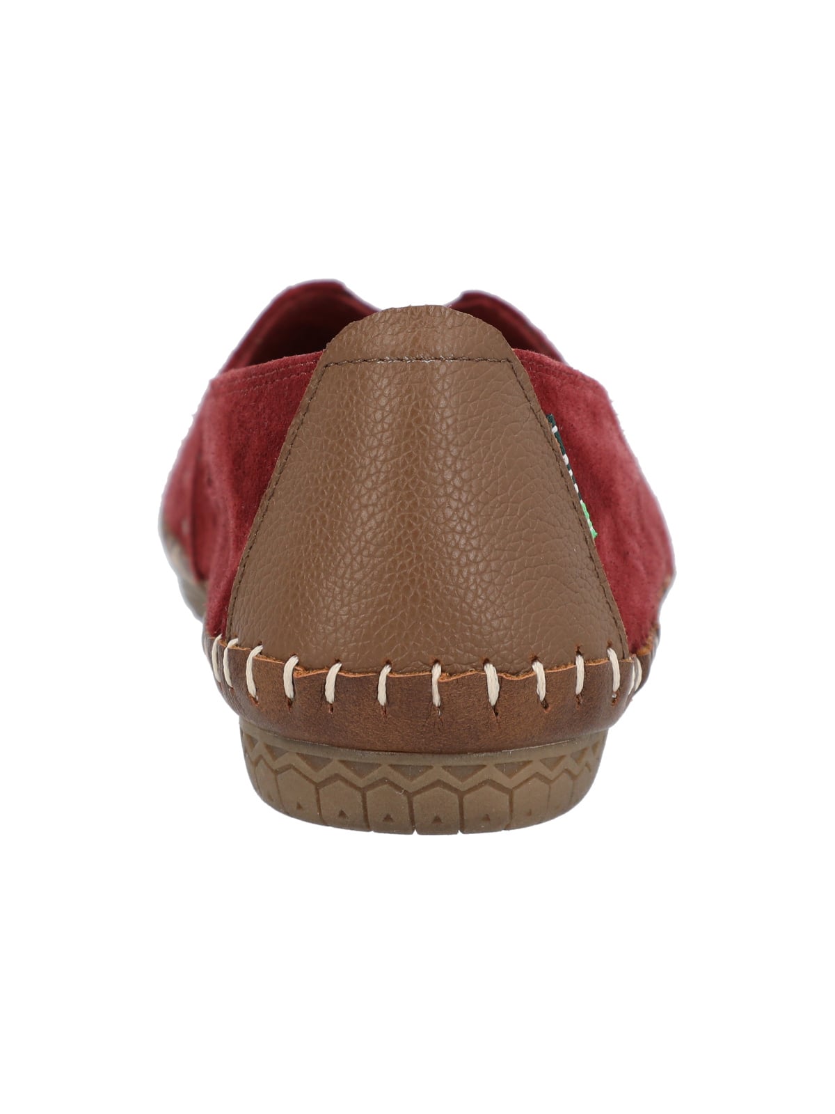 SLIP ON CUERO MUJER LAURIE ROCKFORD ROJO - 6