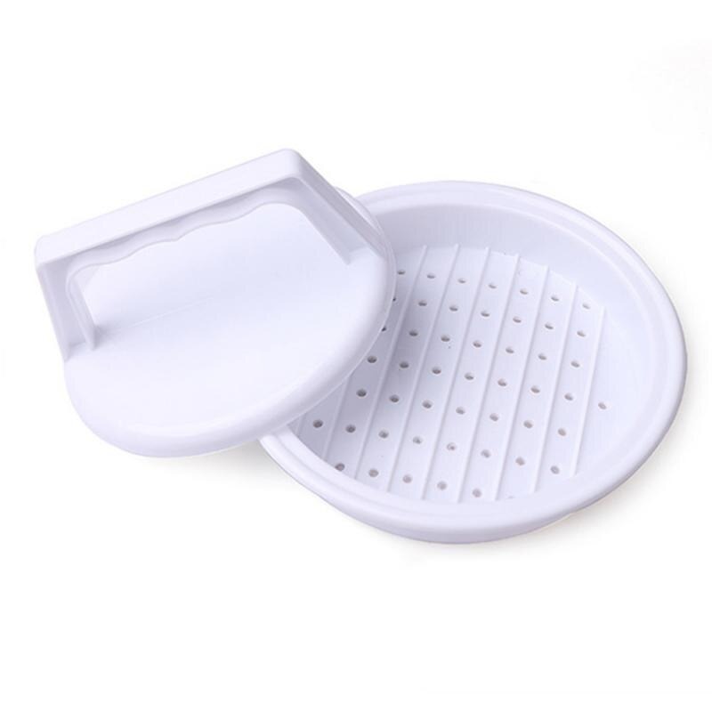 MOLDE DE HAMBURGUESA PLASTICO - 1