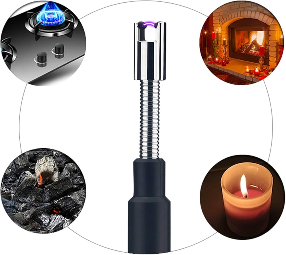 ENCENDEDOR ELÉCTRICO DE COCINA ESTUFA DE GAS BBQ RECARGABLE FLEXIBLE - 3