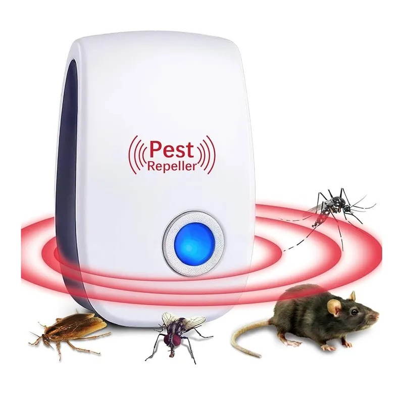 REPELENTE ULTRASONICO PARA MOSQUITOS, INSECTOS, ROEDORES - 1