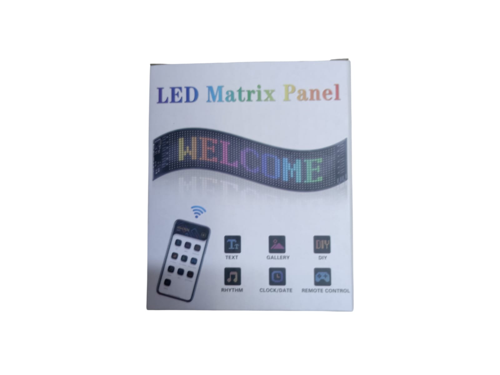 PANTALLA  TIRA LED OJOS FLEXIBLE PUBLICIDAD AUTOS 374X92MM - 5