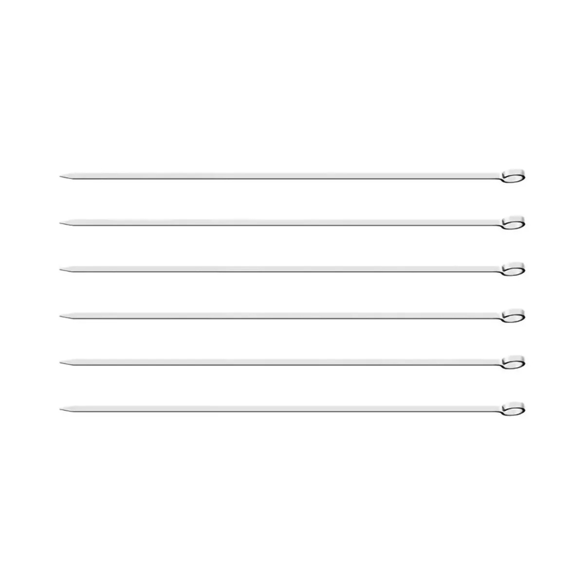PALOS BROCHETAS ANTICUCHO TRAMONTINA 30CM ACERO - 1