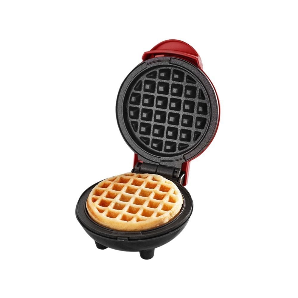 MINI WAFFLERA ELÉCTRICA GOFRES ANTIADHERENTE PORTATIL - 2