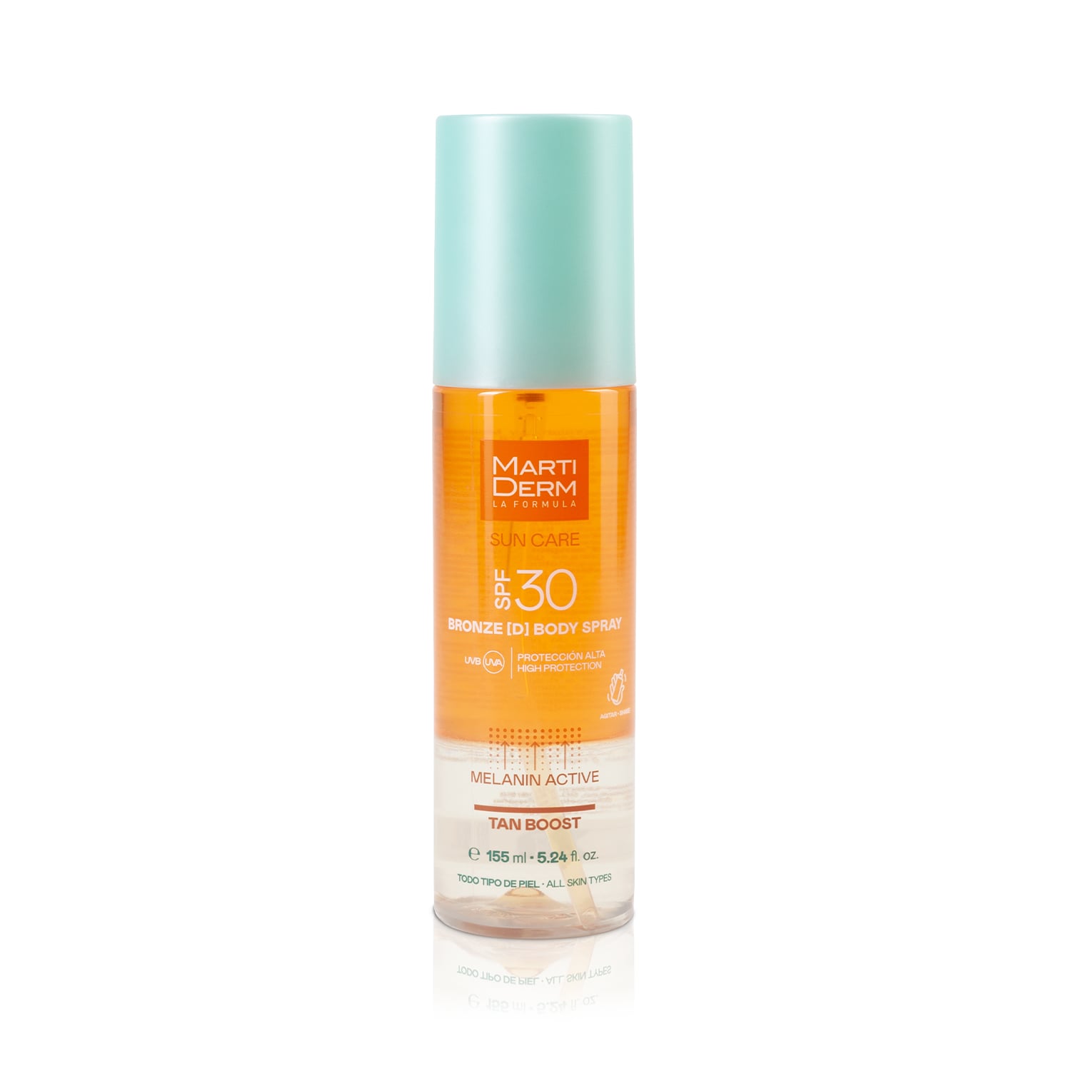 PROTECTOR SOLAR BRONZE [D] BODY SPRAY FPS30+ SUN CARE 155ML MARTIDERM - 2