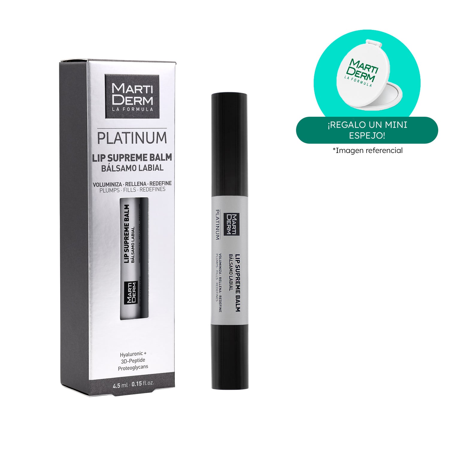 LIP SUPREME BALM PLATINIUM 4.5ML MARTIDERM - 1