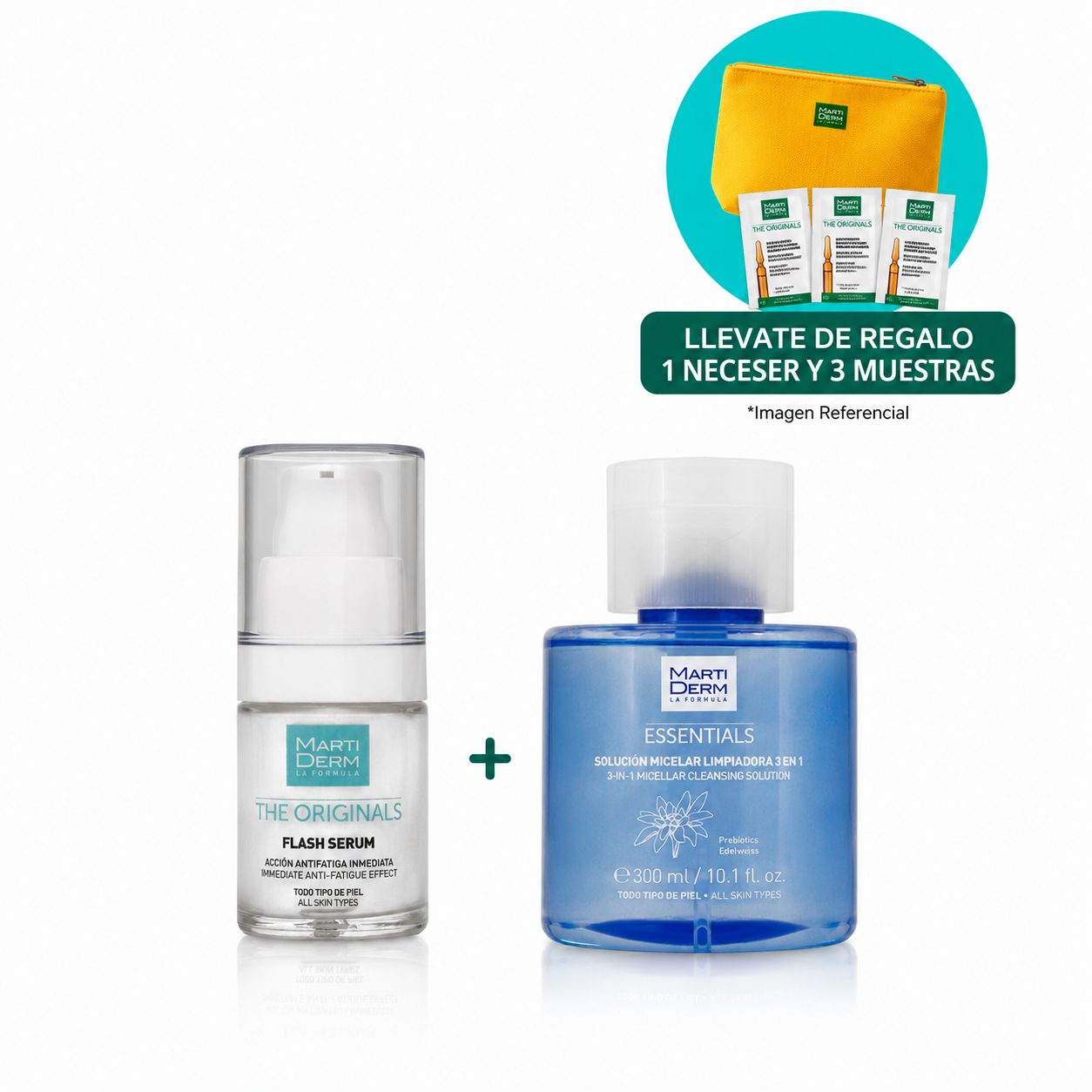 PACK DE HIDRATACION FLASH SERUM + SOLUCION MICELAR - 1