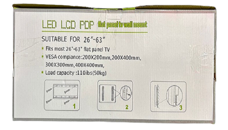 RACK FIJO 26 A 55 PULGADAS ESTATICO TV - 2