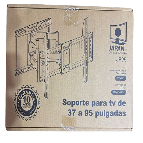 RACK JP80 32 A 95' PANTOGRAFO PLEGABLE PARA TV - 4