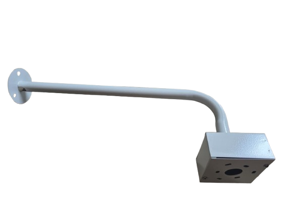 SOPORTE PARA CÁMARA BRAZO CURVO 55CM BLANCO CON CAJA - 1