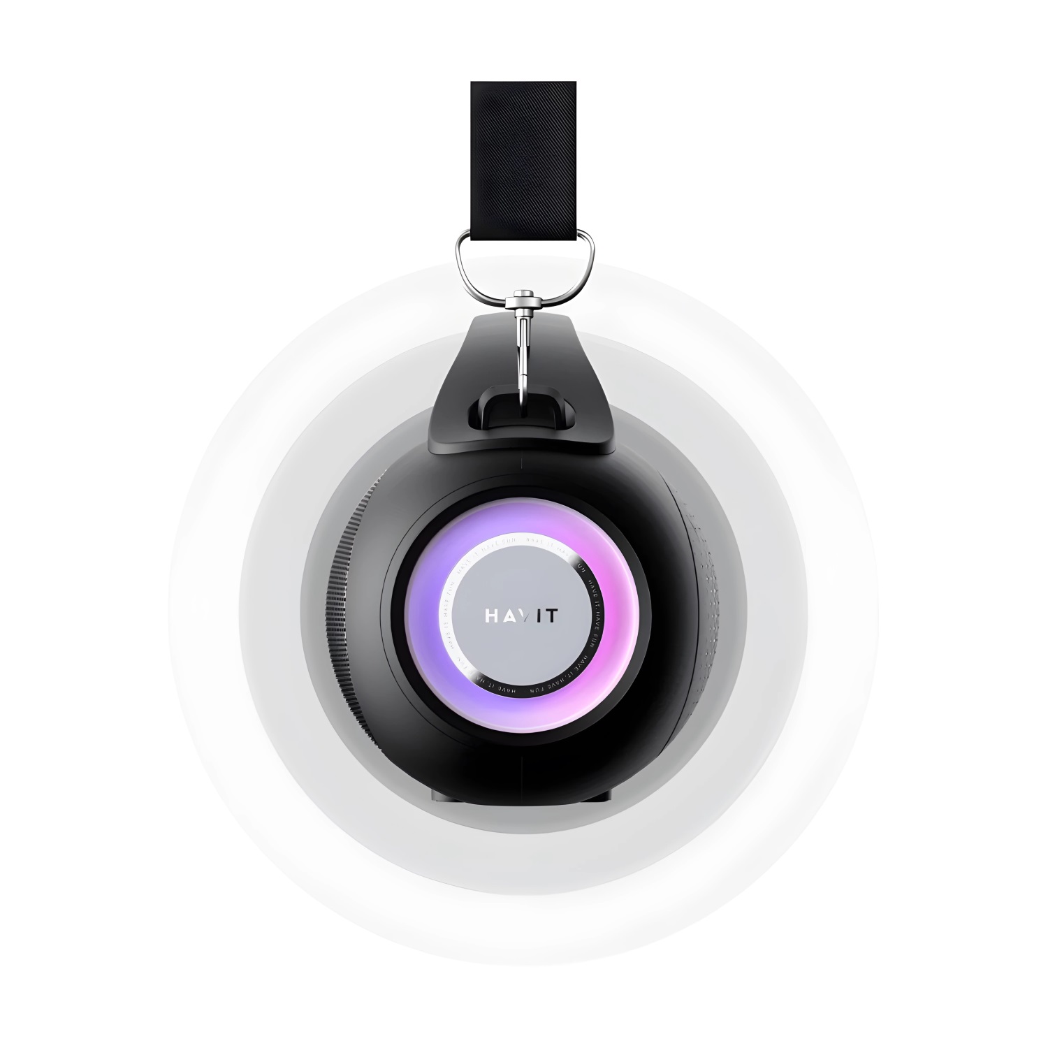 PARLANTE BLUETOOTH HAVIT SK821BT MULTIFUNCIÓN IPX5 RGB NEGRO - 3
