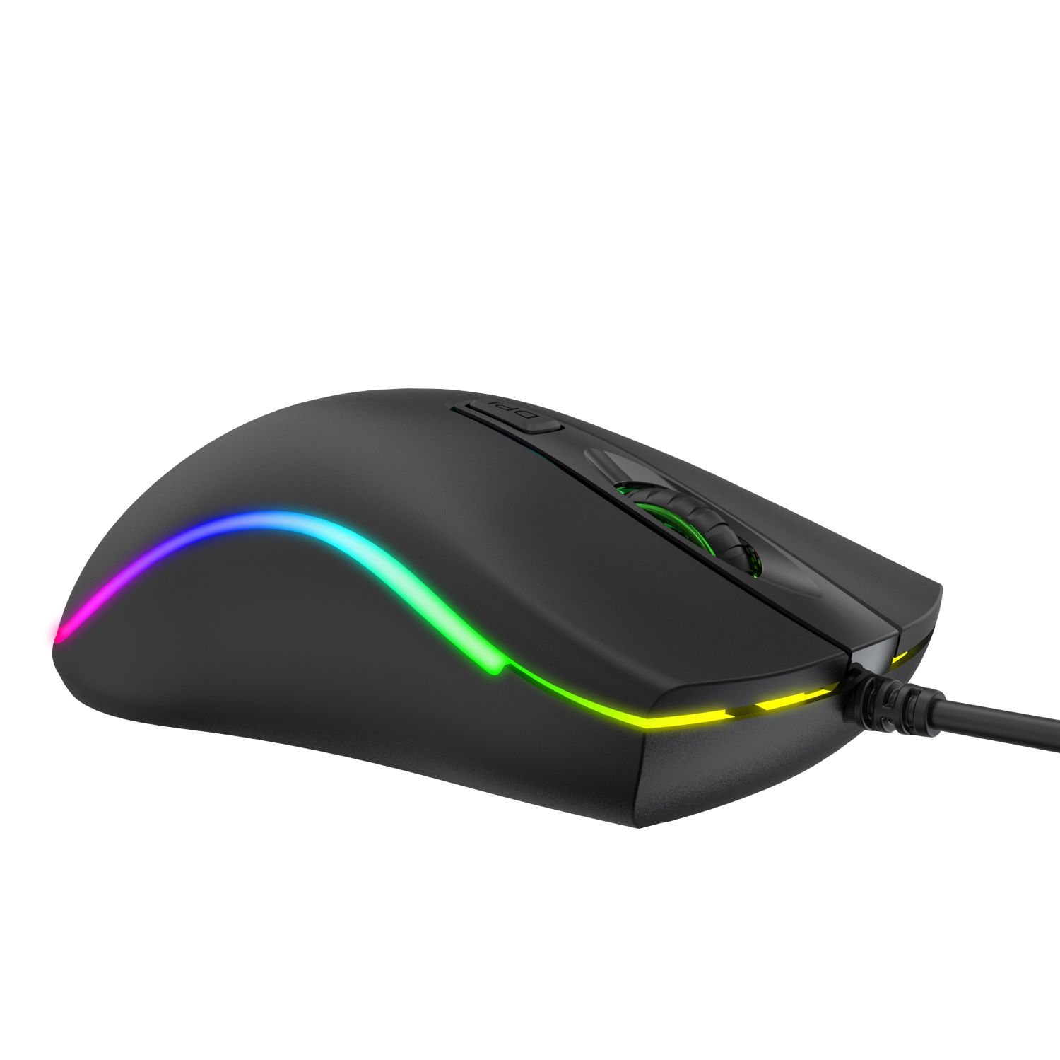 MOUSE GAMER RGB HAVIT MS72 NEGRO - 2