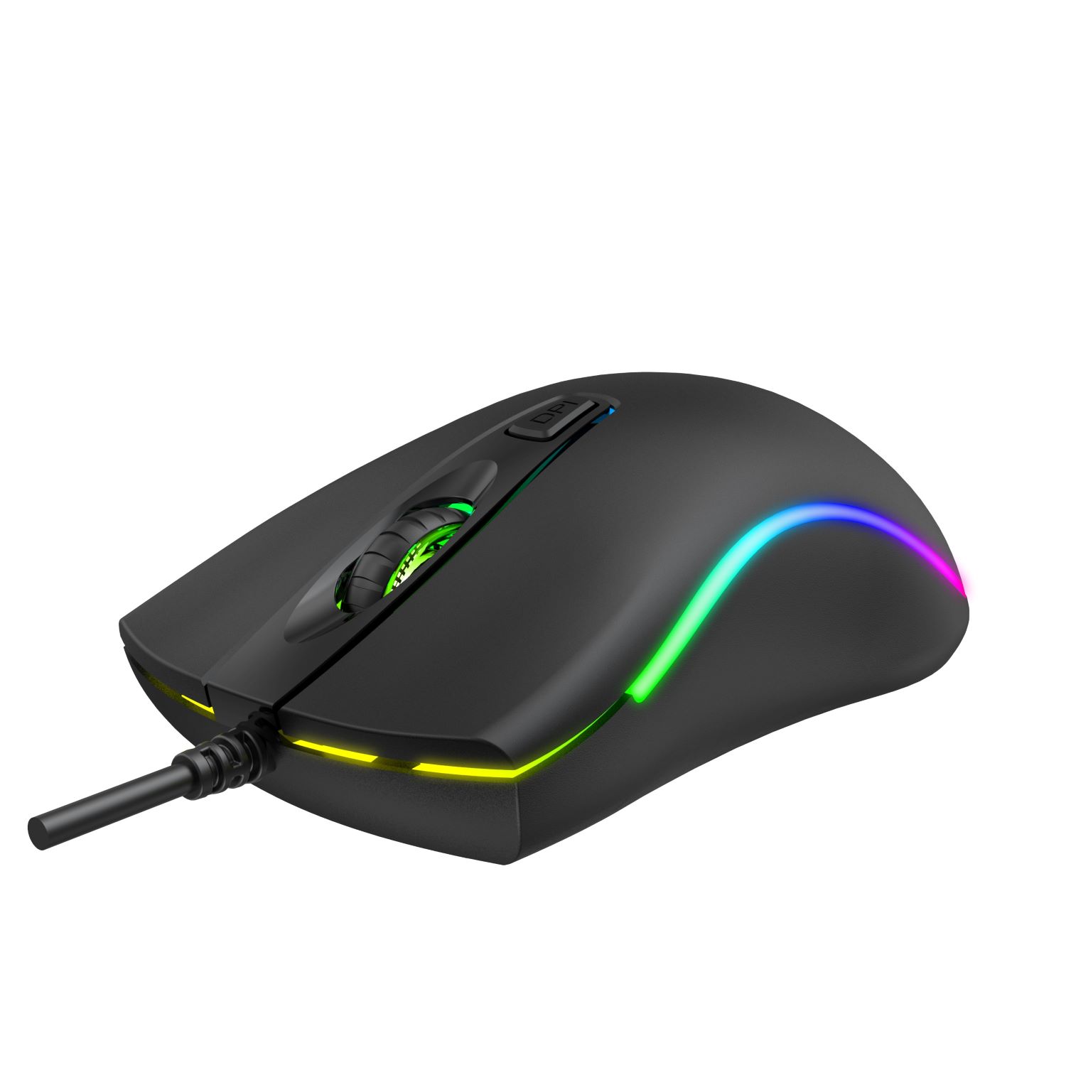 MOUSE GAMER RGB HAVIT MS72 NEGRO - 4