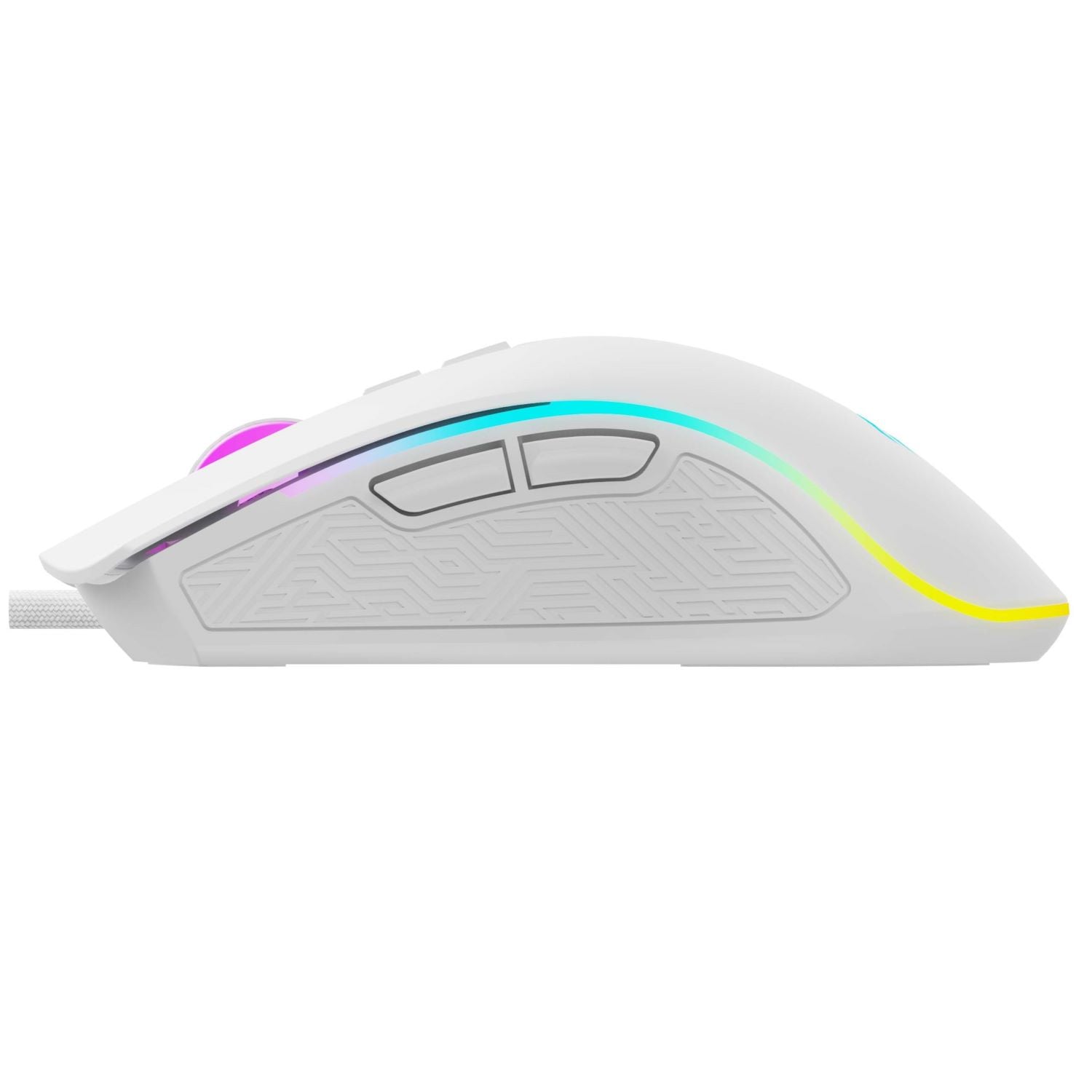 MOUSE GAMER RGB HAVIT MS1034 DPI PROGRAMABLES BLANCO - 3