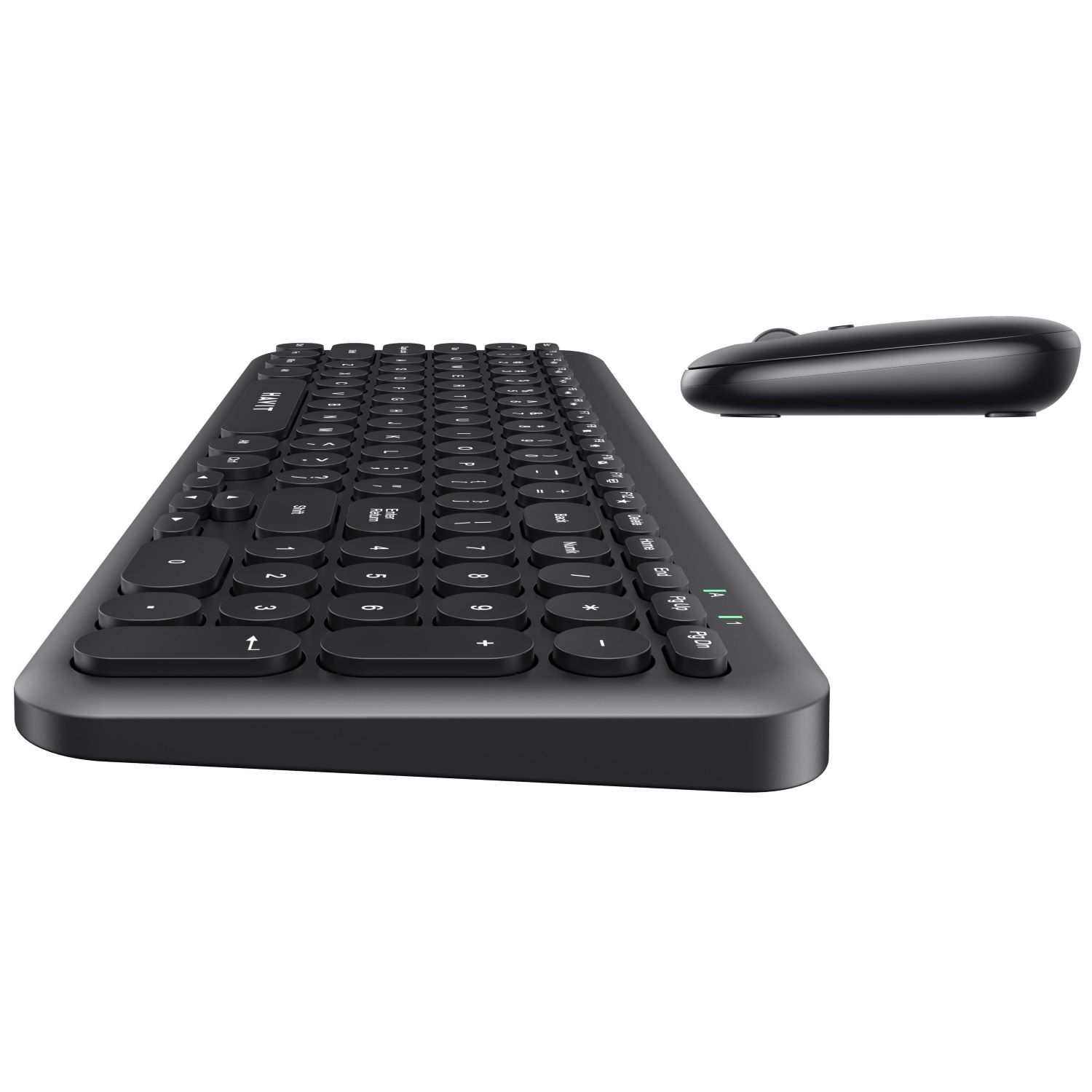 COMBO TECLADO Y MOUSE INALÁMBRICO HAVIT KB254GCM NEGRO - 3