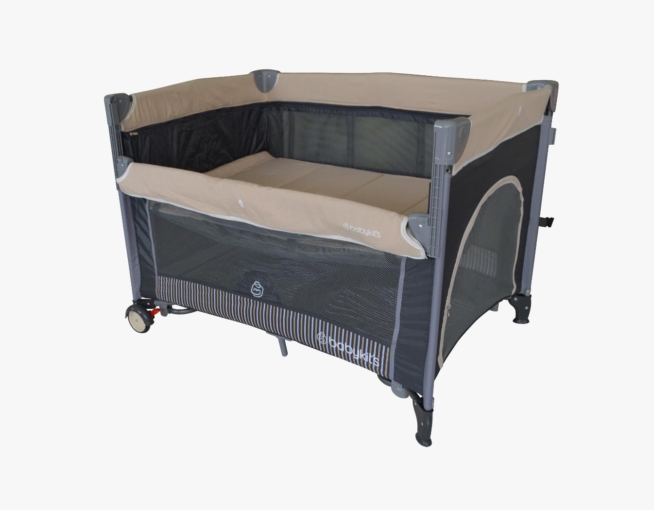 CUNA COLECHO CON MECEDOR CREMA UNISEX - 2