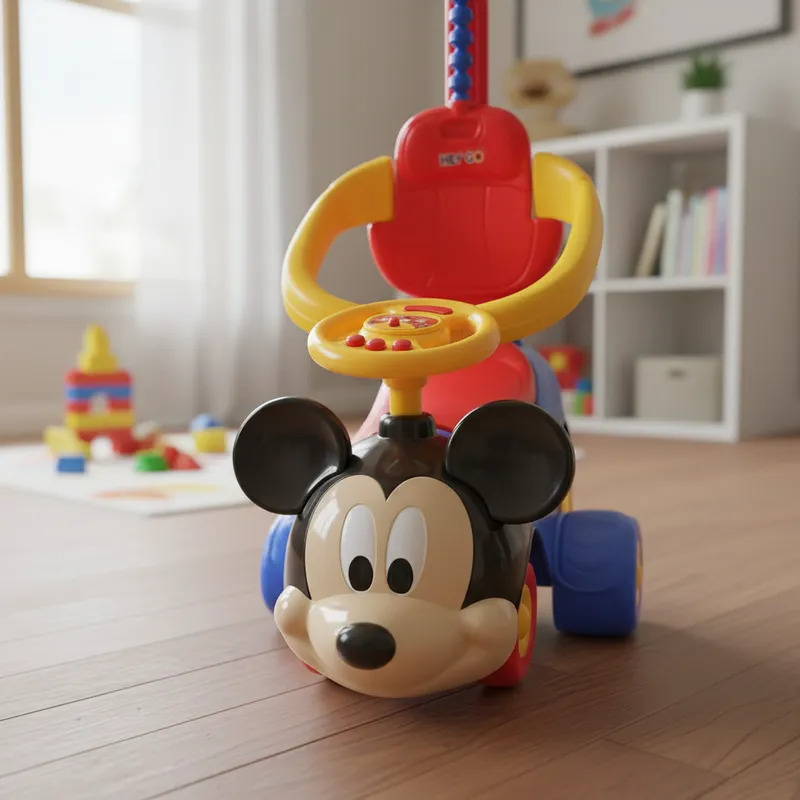 BUGGIE CORREPASILLO DISNEY MICKEY RIDE ON TOY NEGRO MICKEY - 2