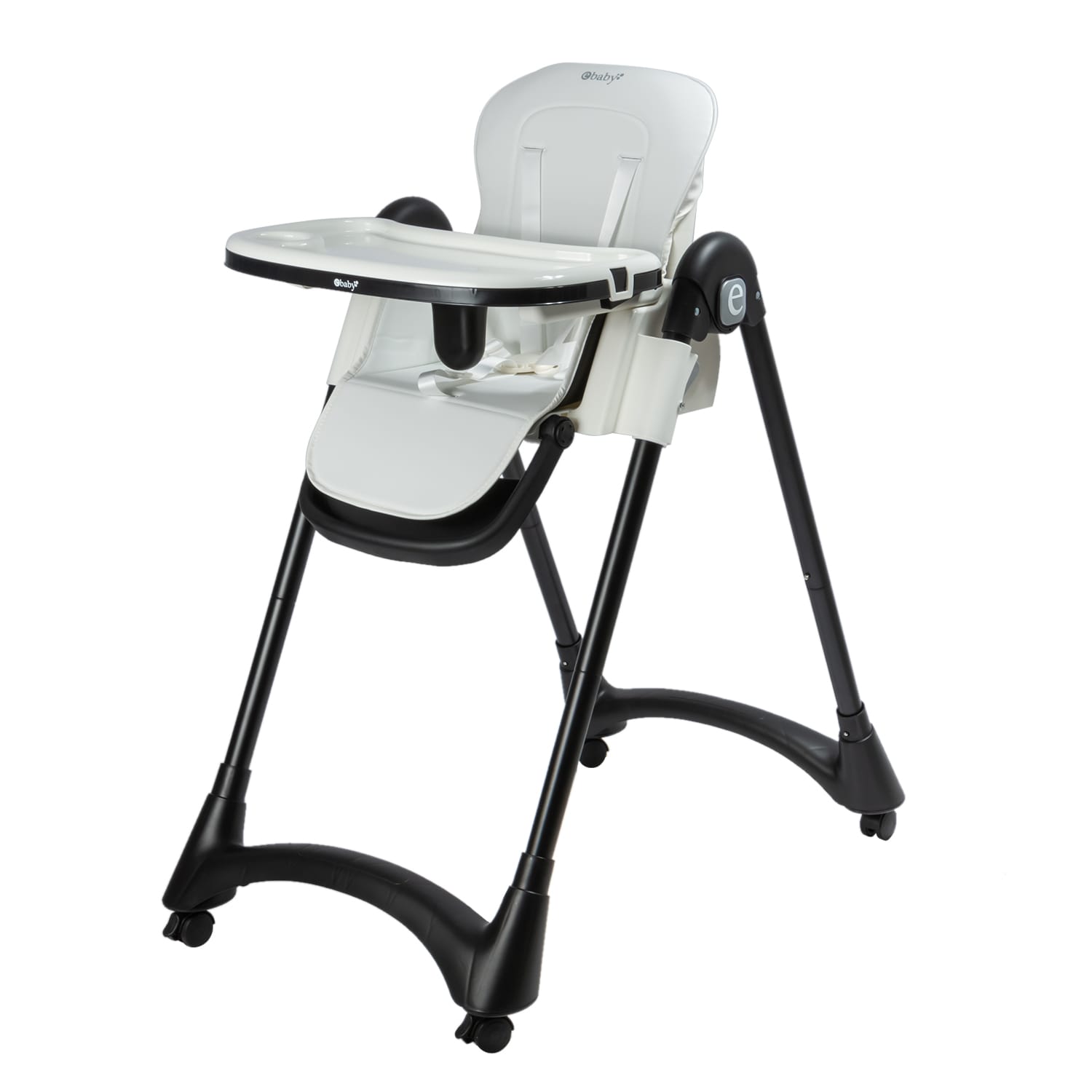SILLA DE COMER PARA BEBE 6 NIVELES DE ALTURA wHITE - 2