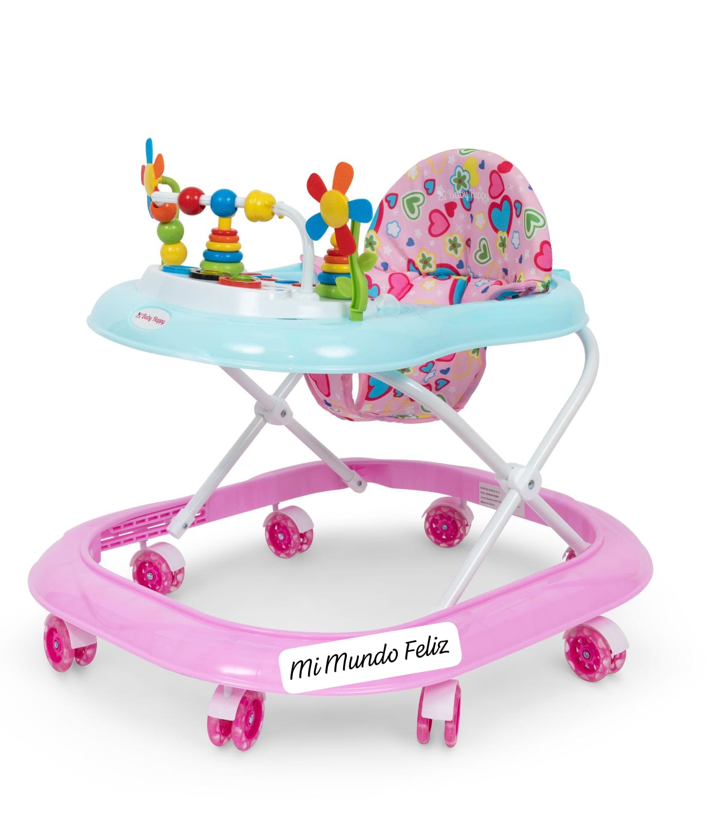 ANDADOR PARA BEBE MUSICAL ROSADO PRINCESS - 2