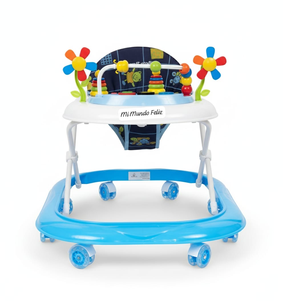 ANDADOR PARA BEBE MUSICAL ARBOLITO AZUL - 3