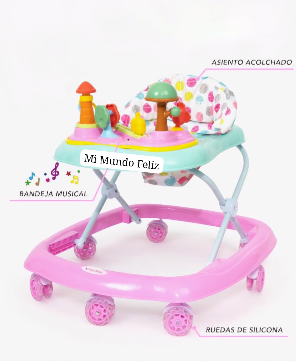 ANDADOR PARA BEBE MUSICAL ARBOLITO PRINCESS - 2