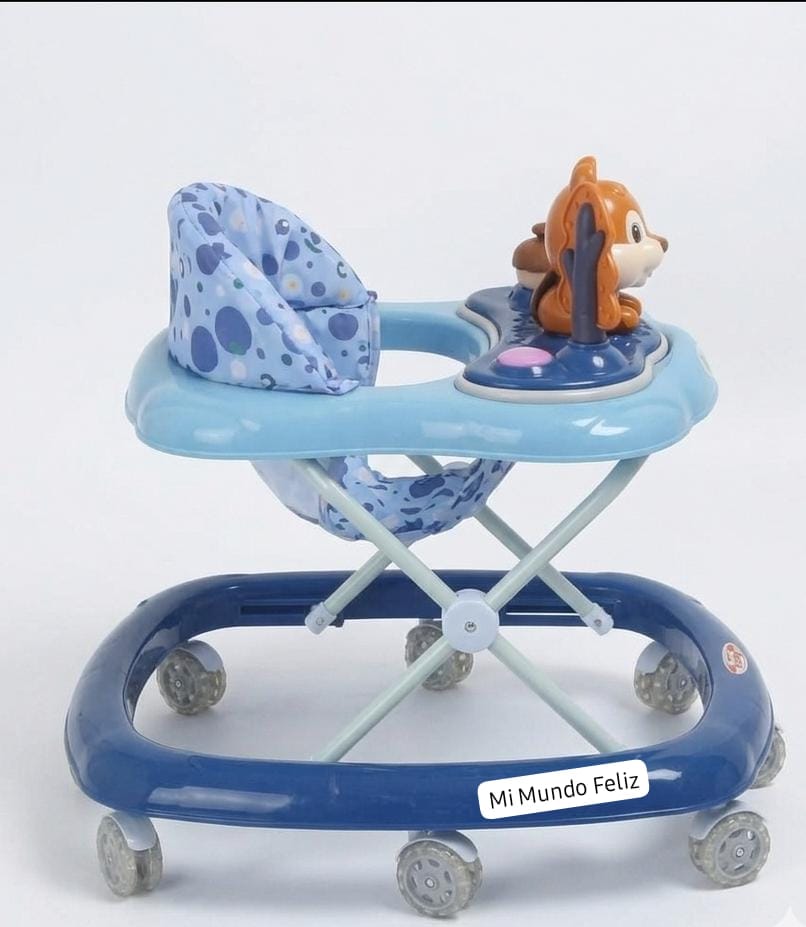 ANDADOR BABY HAPPY PARA BEBE MUSICAL OSITO VERDE - 3
