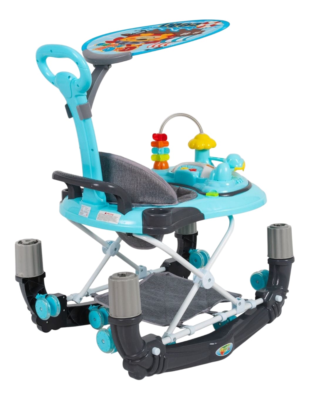 ANDADOR MULTIFUNCIONAL CON SOMBRILLA GUIADOR MECEDOR NIÑO - 2