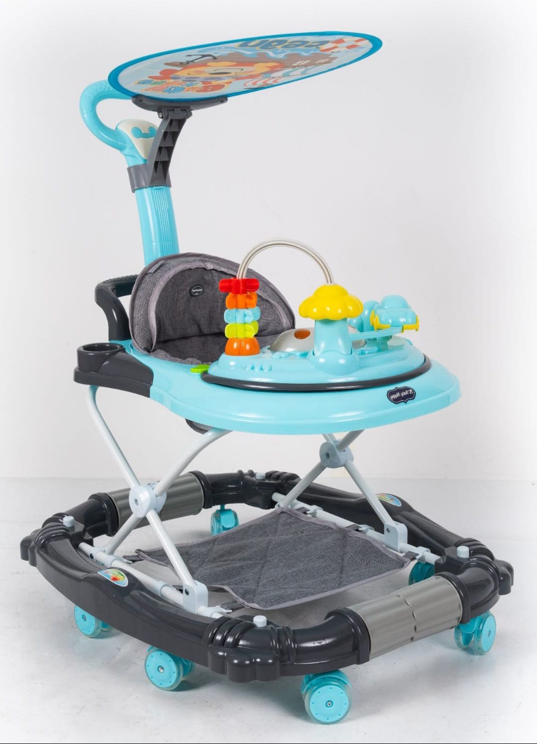 ANDADOR MULTIFUNCIONAL CON SOMBRILLA GUIADOR MECEDOR NIÑO - 3