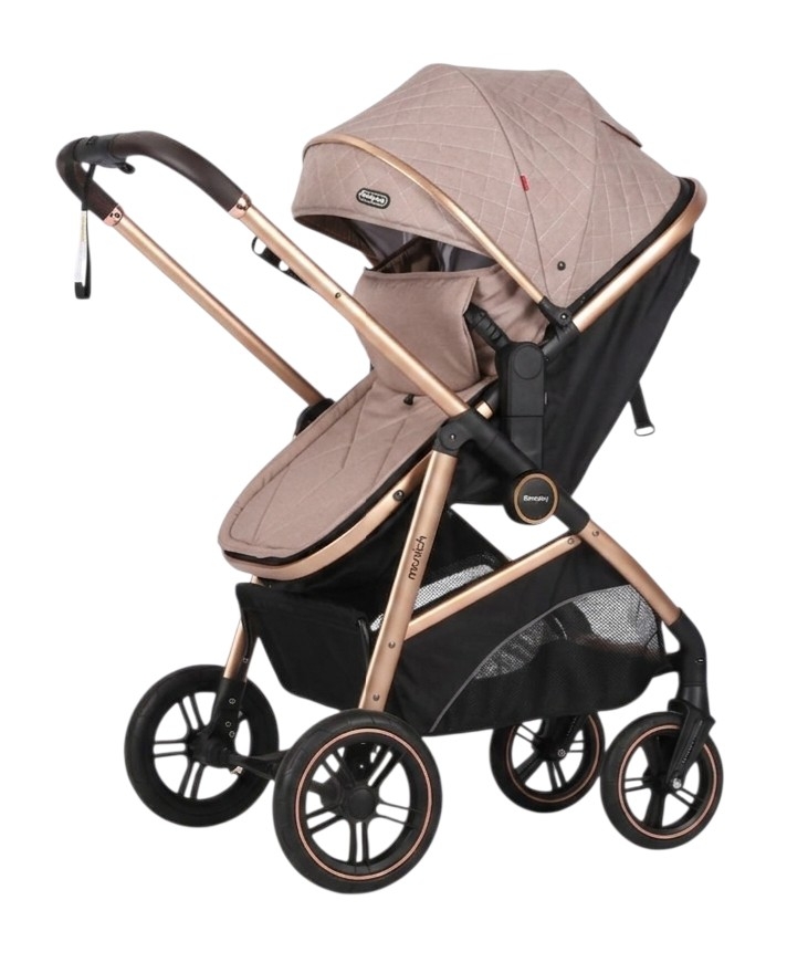 COCHE PARA BEBE AMPLIO GOLD MOISES DELUXE - 3