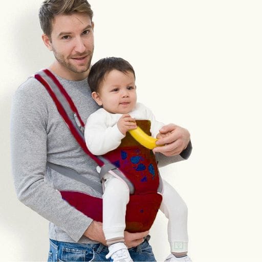 CANGURO PARA BEBE 3 EN 1 ERGONOMICO RED - 2