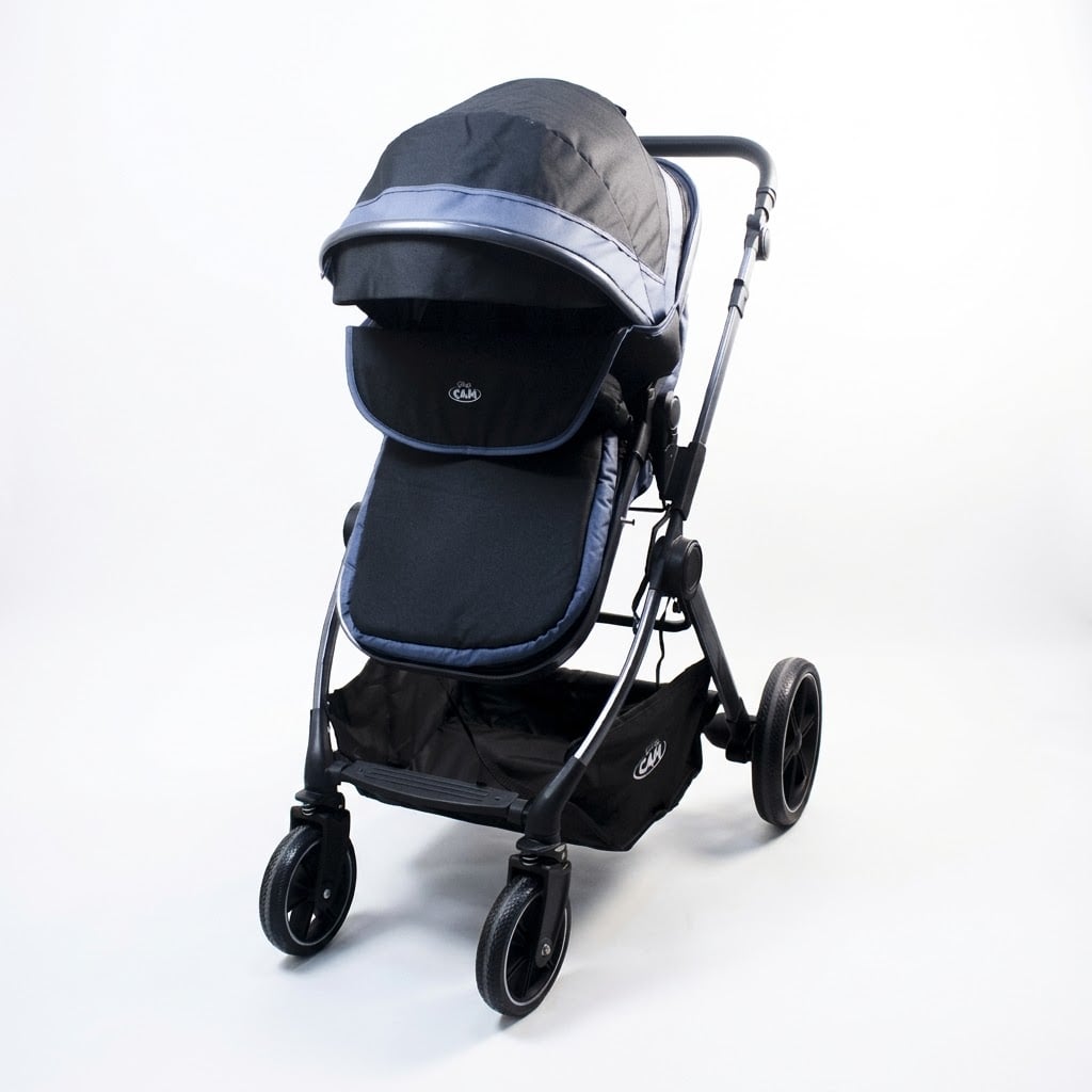 COCHE PARA BEBE MOISES AZUL LONDON - 4