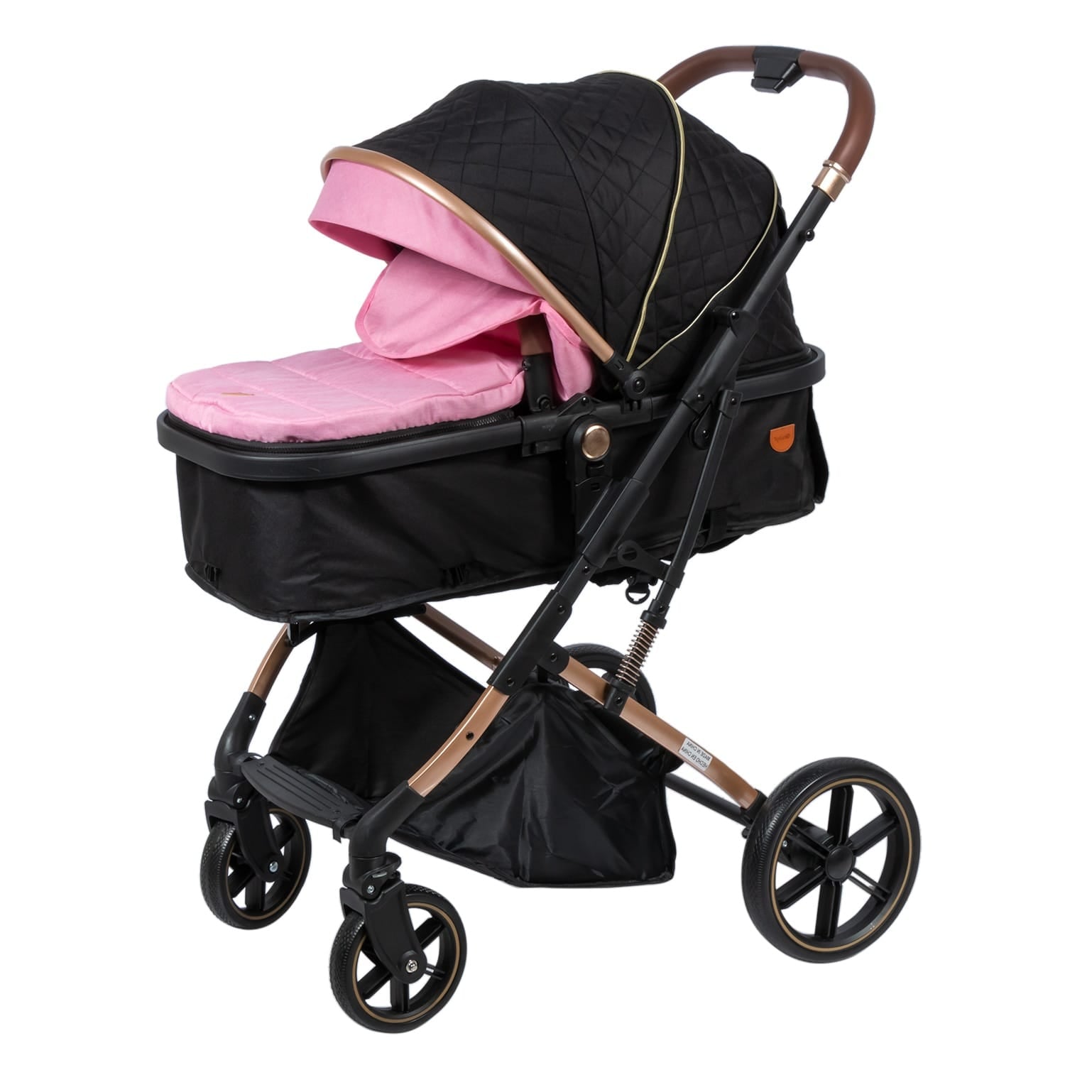 COCHE MOISES PARA BEBE ALUMINIO PINKY DELUXE - 2