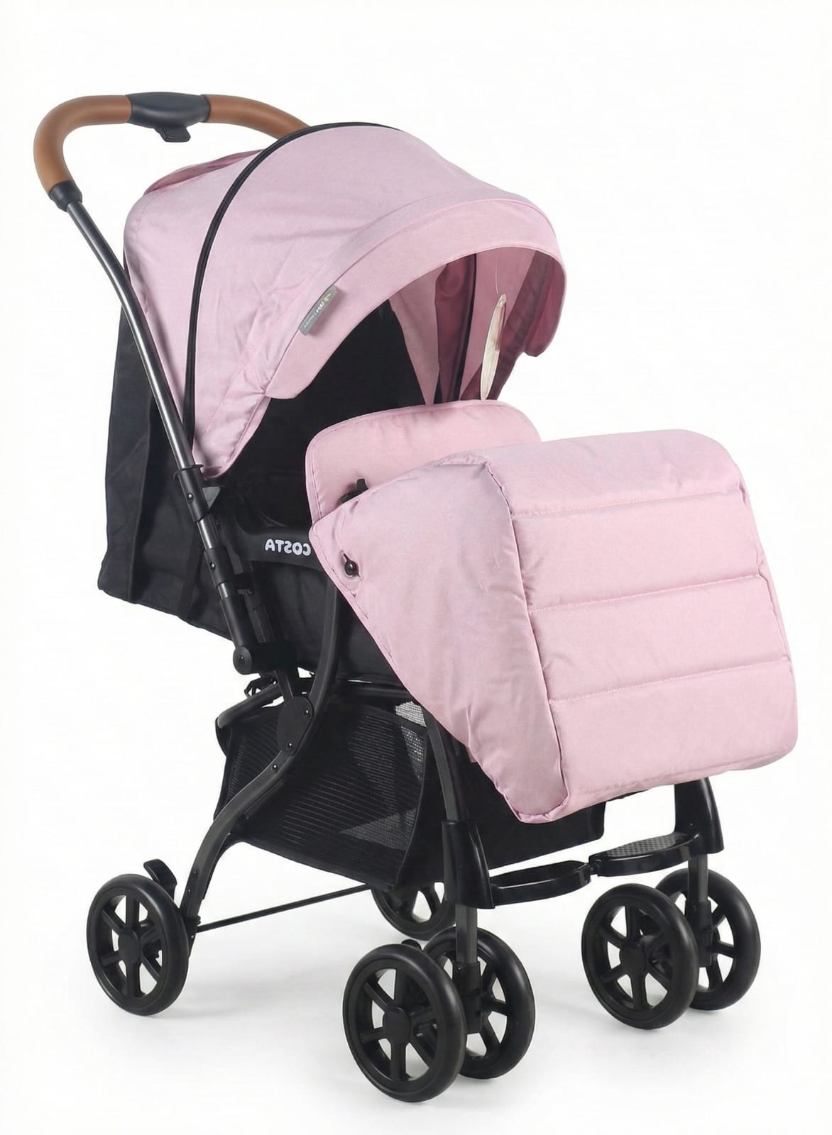 COCHE CUNA PARA BEBE MANGO REVERSIBLE PLEGADO COMPACTO PINKYS 2.0 - 2