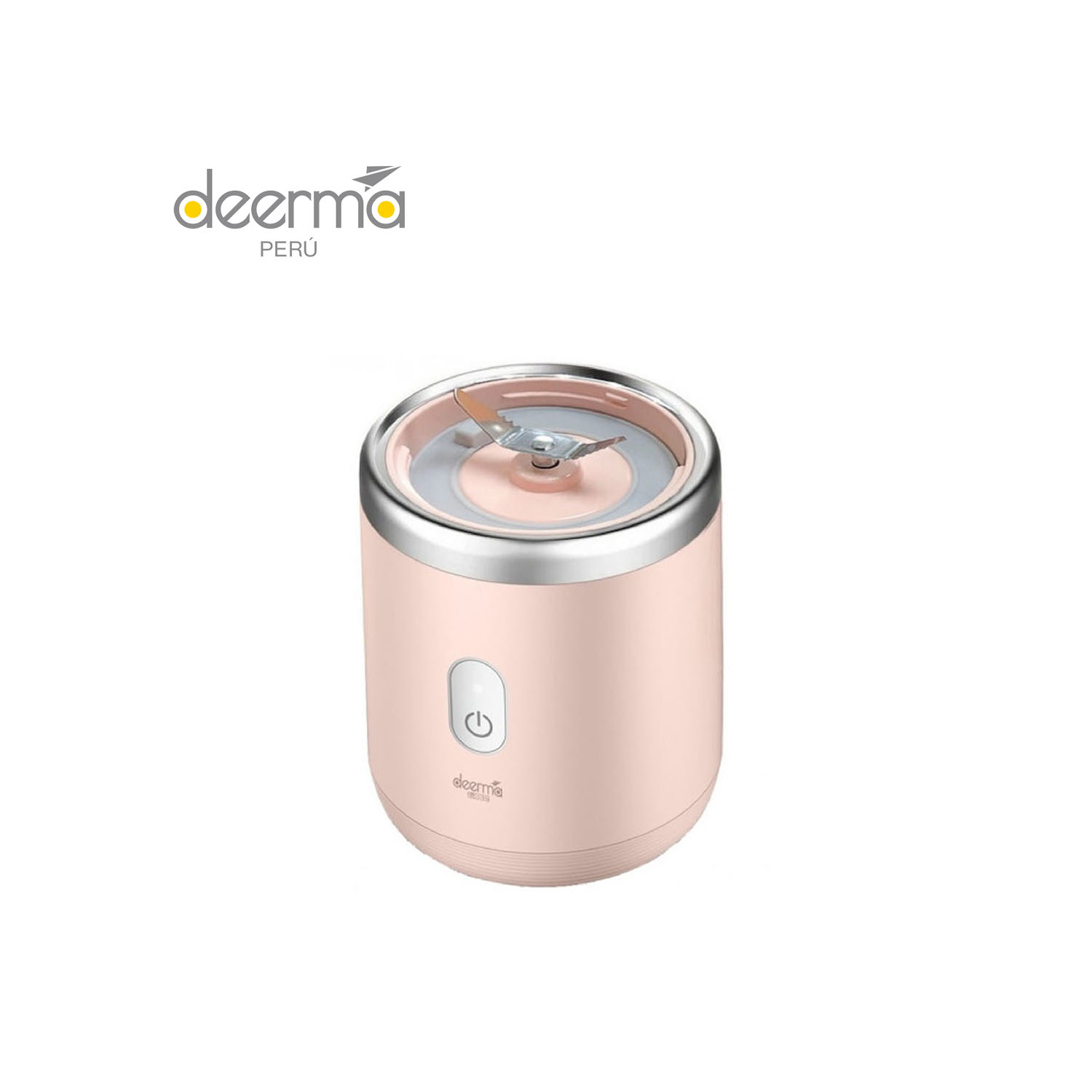 LICUADORA PORTÁTIL DERRMA NU05 ROSA 140W - 2