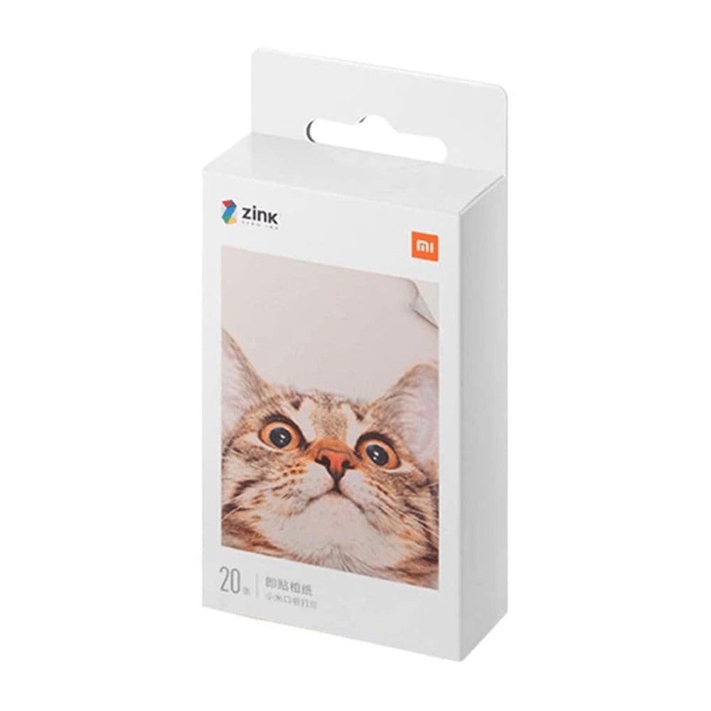 PAPEL PARA MI PORTABLE PHOTO PRINTER PAPER 2X3-INCH 20-SHEETS - 1