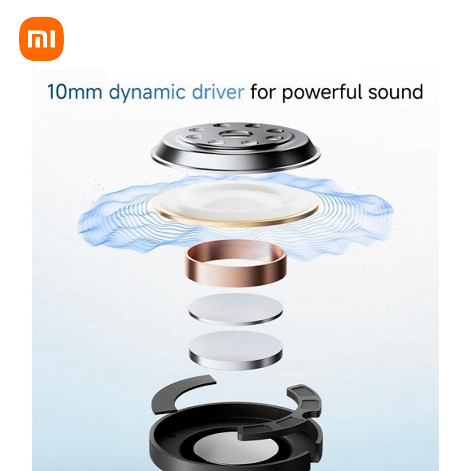 AUDÍFONOS XIAOMI INALÁMBRICOS REDMI BUDS 6 PLAY BLUETOOTH 5.4 NEGRO - 2