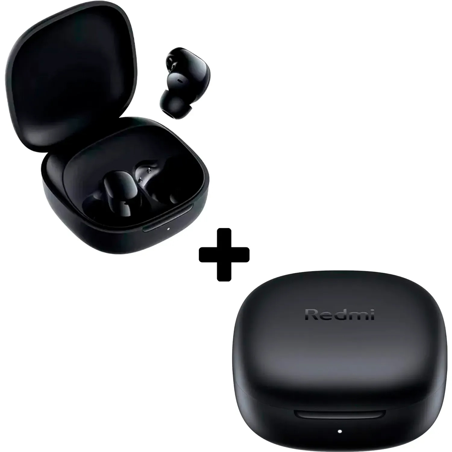 COMBO 2 AUDÍFONOS INALÁMBRICOS BUDS 6 PLAY BLUETOOTH 5.4 NEGRO - 2