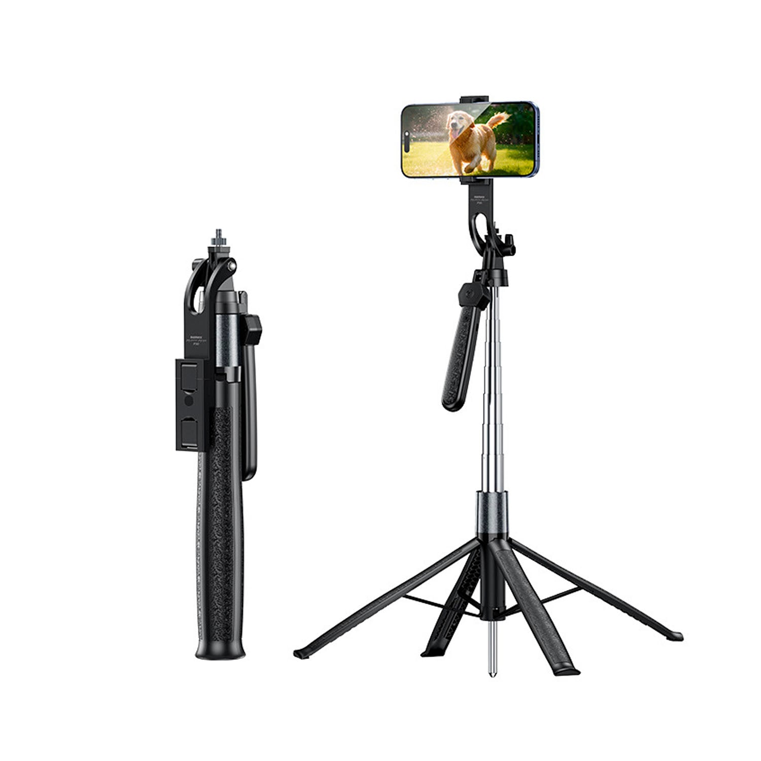 SELFIE TRIPODE STREAMING REMAX P30 NEGRO 1.8 M 360° BLUETOOTH - 1
