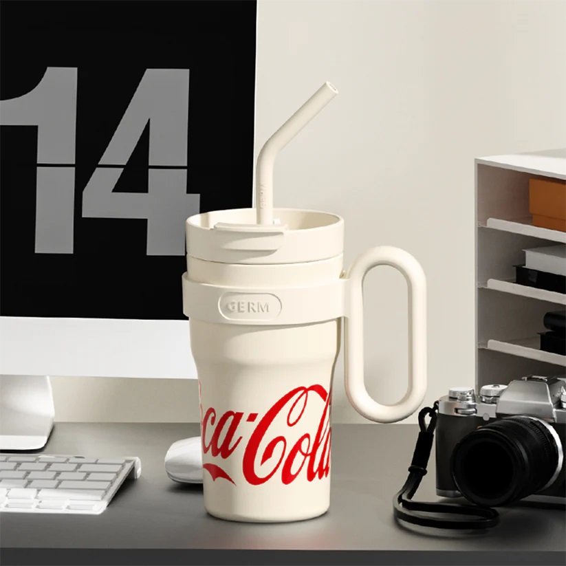 VASO TÉRMICO GERM COCA‑COLA BLANCO ESTELAR 1100 ML EDICIÓN XL - 3