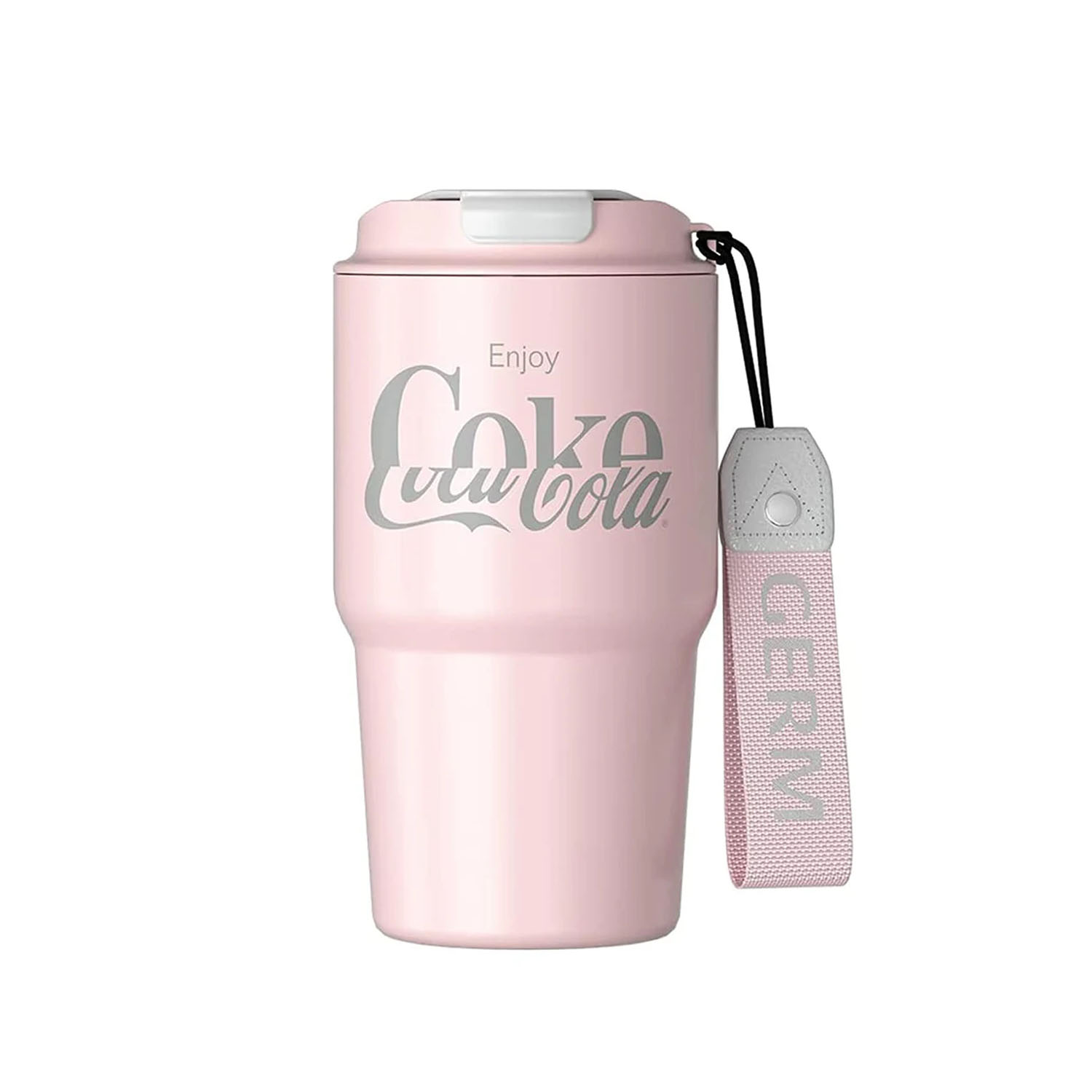 VASO TÉRMICO GERM COCA‑COLA CORAL ROSA 590 ML - 1