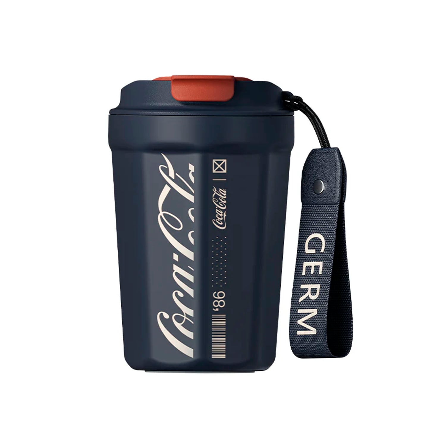 TERMO GERM ROMBO COCA COLA AZUL 390ML ACERO INOXIDABLE - 1