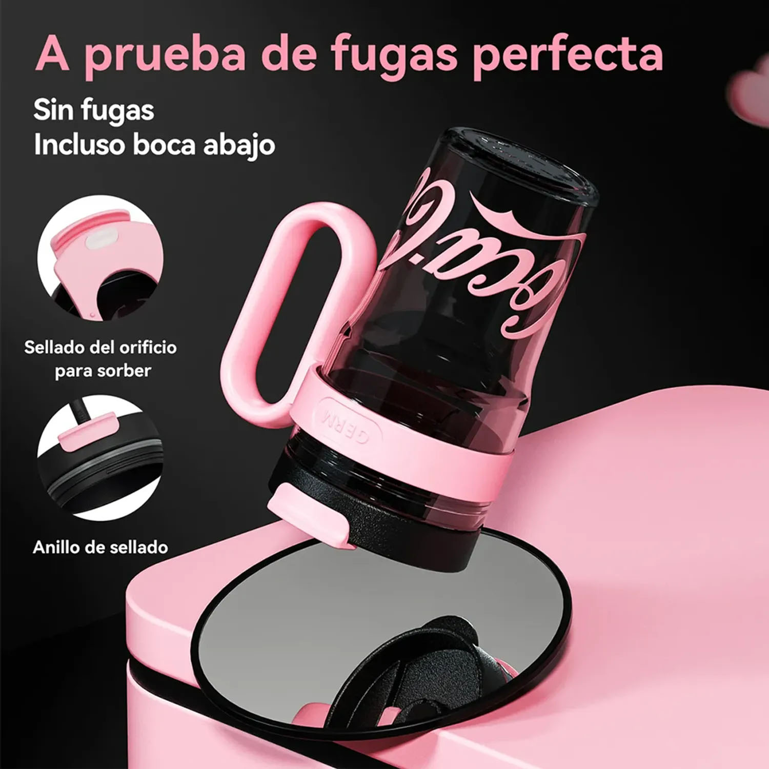 VASO TÉRMICO GERM TRITAN COCA COLA PURPURA 800ML 27 OZ - 4