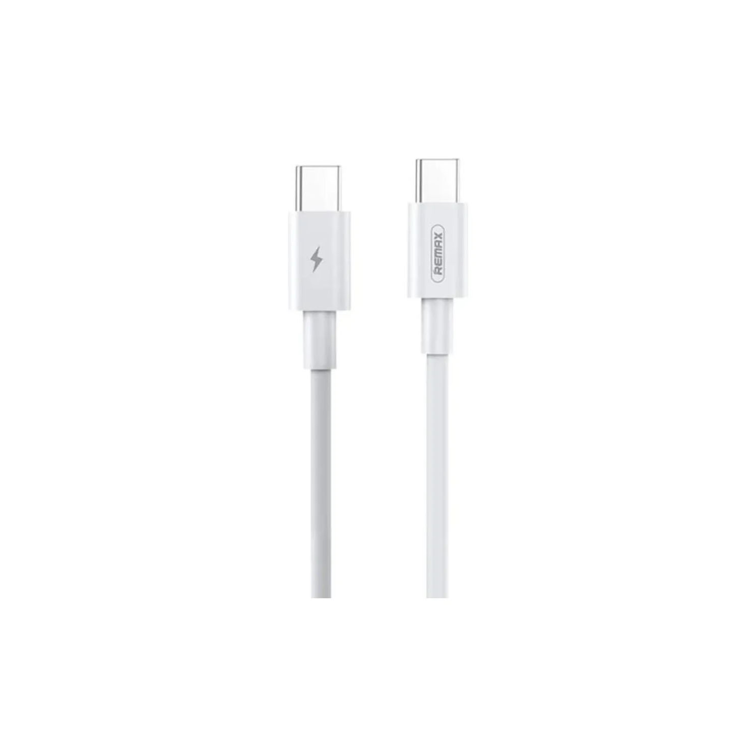 CABLE DE CARGA RÁPIDA REMAX RC-183C TYPE-C TO C BLANCO 2METROS - 5
