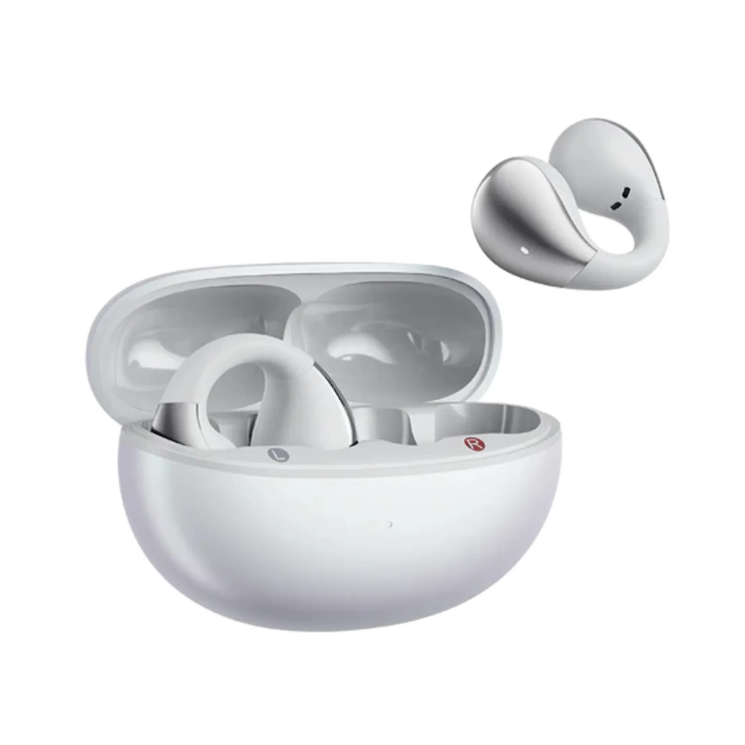 AUDÍFONOS INALÁMBRICOS QCY CROSSKY C30S BLANCO BLUETOOTH 5.0 - 1