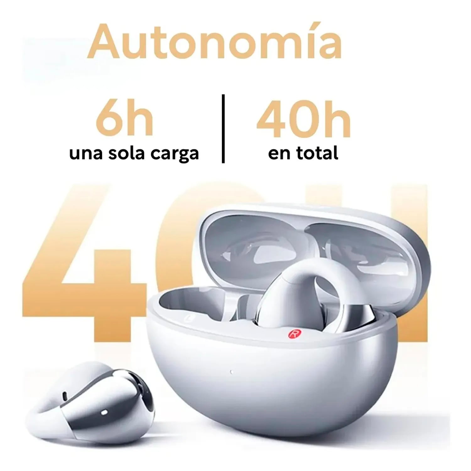 AUDÍFONOS INALÁMBRICOS QCY CROSSKY C30S NEGRO BLUETOOTH 5.0 - 5